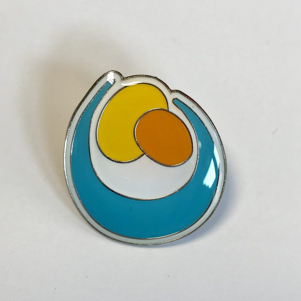 Carrying Matters Enamel Badge