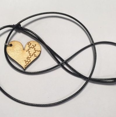 Oxytocin wooden pendant - Image 2