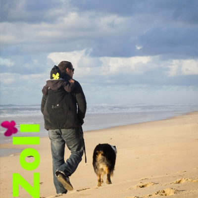 Zoli Papa black babywearing fleece - Image 4