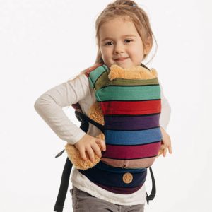 Lenny Lamb Toy Carrier (Buckle) Carousel of Colours
