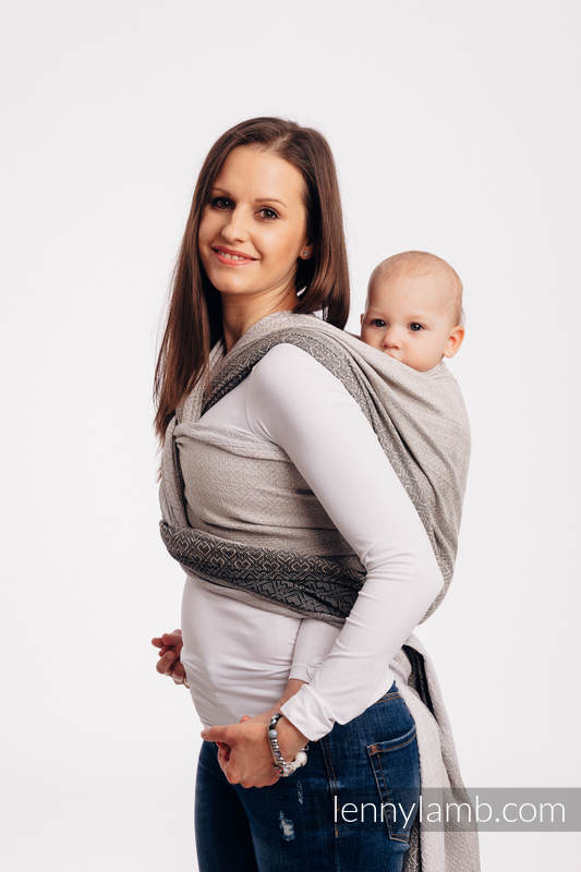 Lenny Lamb Woven Wrap Big Love Ombre Beige S (Size 5)