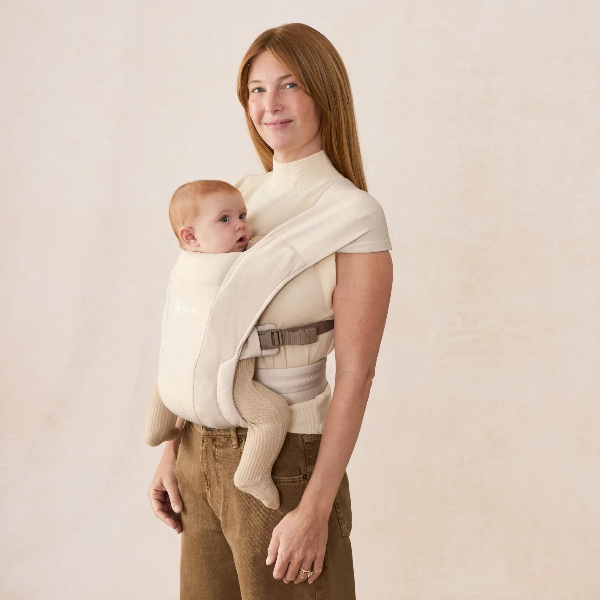 Ergobaby Embrace Newborn Baby Carrier Cream - Image 3