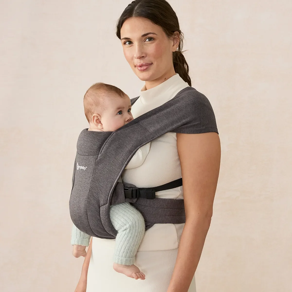 Ergobaby Embrace Newborn Baby Carrier Heather Grey