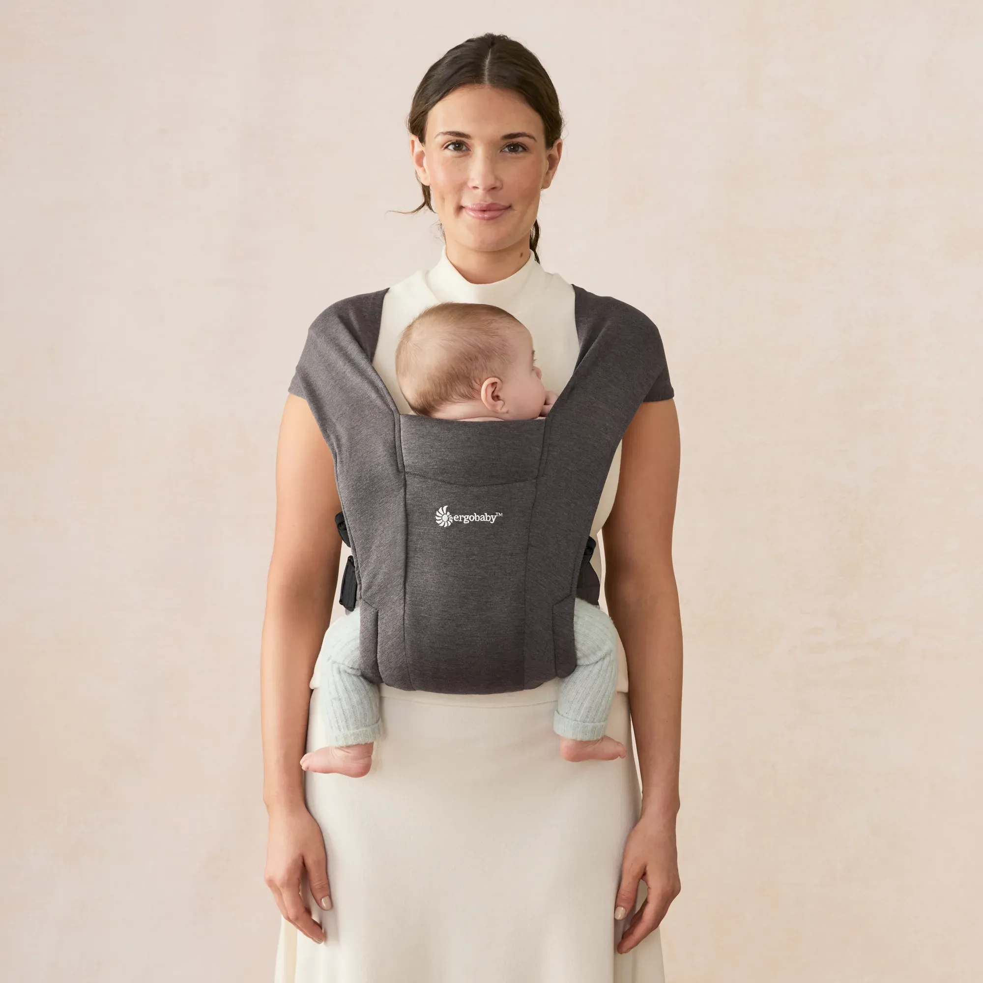 Ergobaby Embrace Newborn Baby Carrier Heather Grey - Image 3