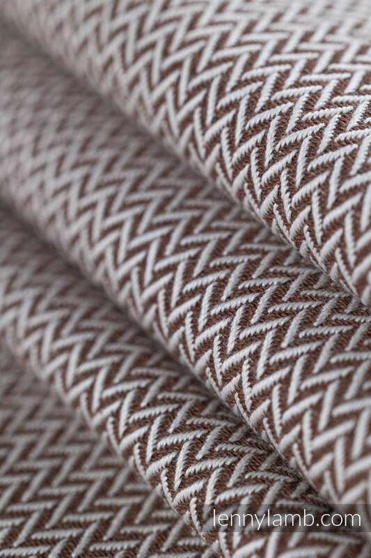 LennyLamb LennyPreschool Carrier Herringbone Almond - Image 4